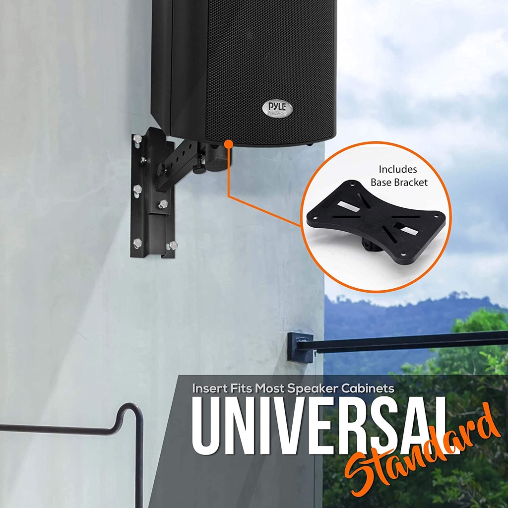 (Audio Rack Speaker Bracket Wall Mount Bracket Audio Wall Rack ...