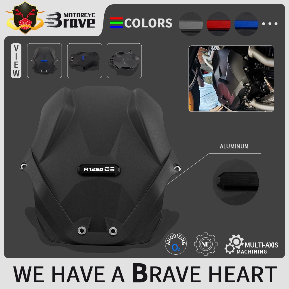 Black For BMW R1250GS / Adventure 2019 2020 R 1250 GS ADV R1250GSA R1250 GSA Motorcycle Skid