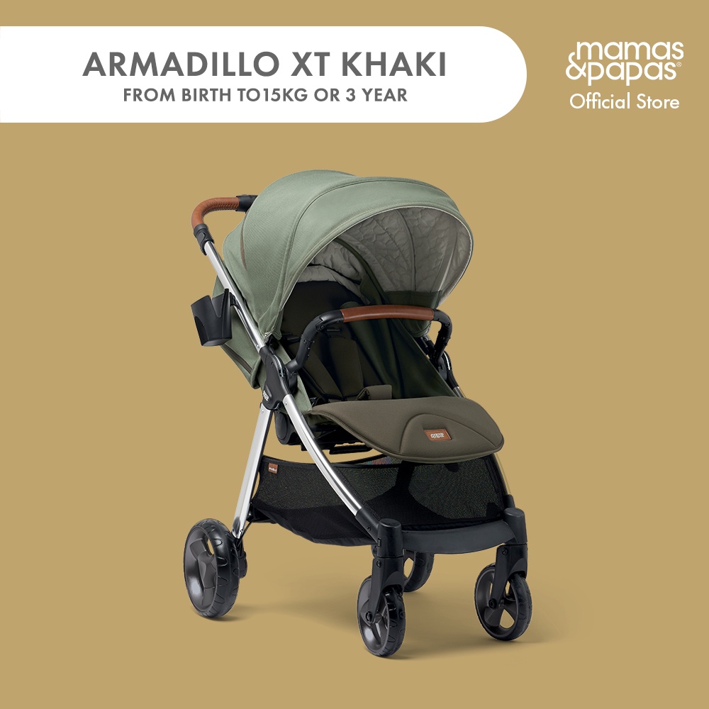 Mamas and Papas Armadillo XT All Terrain Stroller Ally Khaki Shopee Philippines