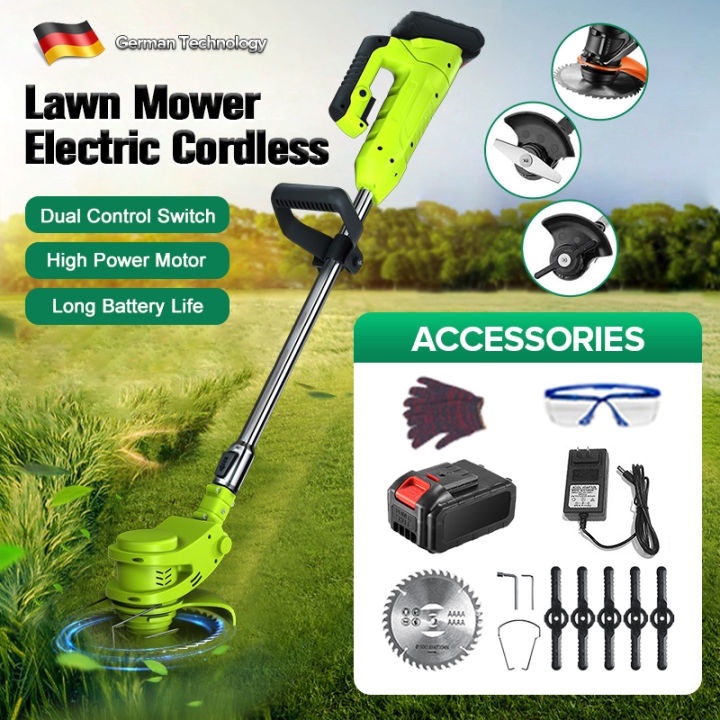 Grass cutter on sale with battery