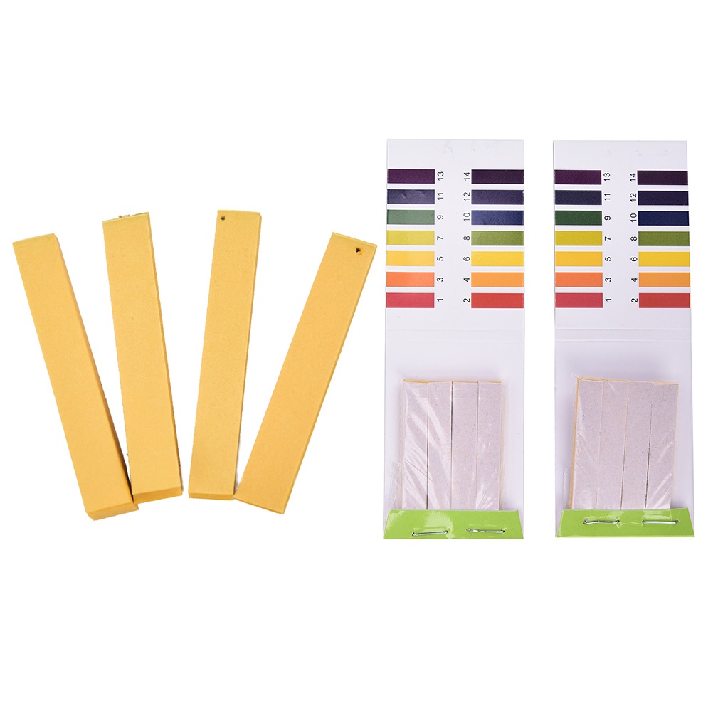 2pcs PH Test Strip Full Range pH Acid Alkaline 1 14 Test Paper Water