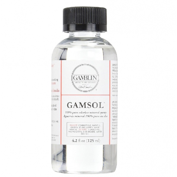 Original Gamblin Gamsol Odorless Mineral Spirits 100 Pure Painting