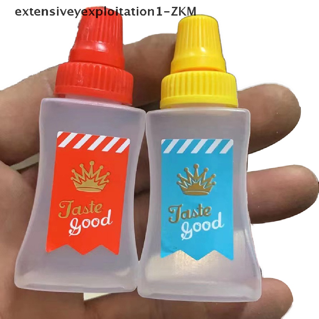 【EPPH】 Kitchen Portable Seasoning Bottle Mini Ketchup Portable Salad ...