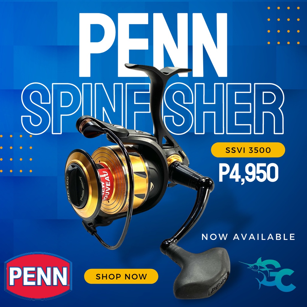 PENN Spinfisher VI 6500,SSVI6500,Spinning Fishing Reel, Frontdrag