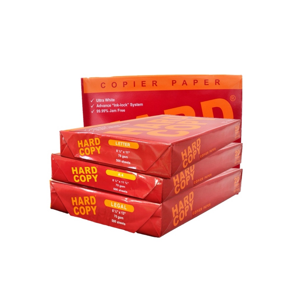 Hard copy bond paper/copier paper/70gsm/500sheets/short/long/A4painting Shopee Philippines