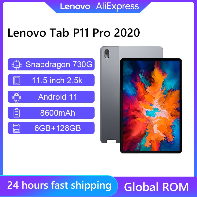 Tablet Lenovo P11 Pro Ultra Slim, Snapdragon 6GB 128GB 11,5 Gris