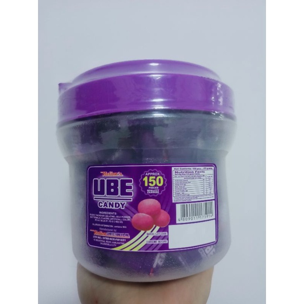 Original Ube nation candy batang 90s candies with freebies Shopee