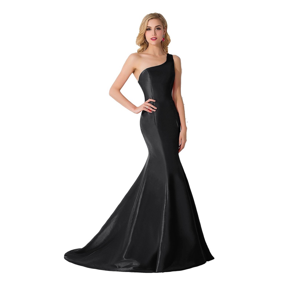 Long gown hot sale black design