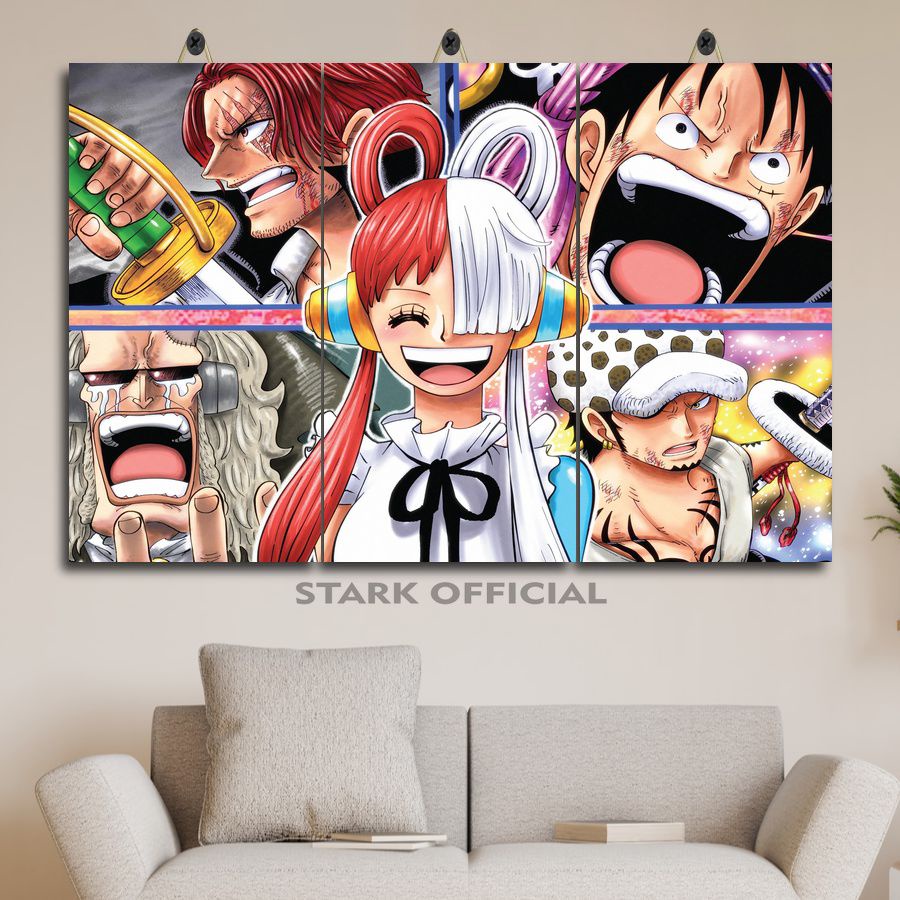 61-80 POSTER KAYU MURAH ANIME ONE PIECE TONY TONY CHOPPER NICO ROBIN ...
