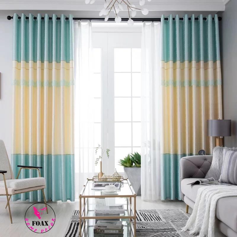 FOAX 7ft 1 Panel Blackout Curtain for Bedroom Living Room Window