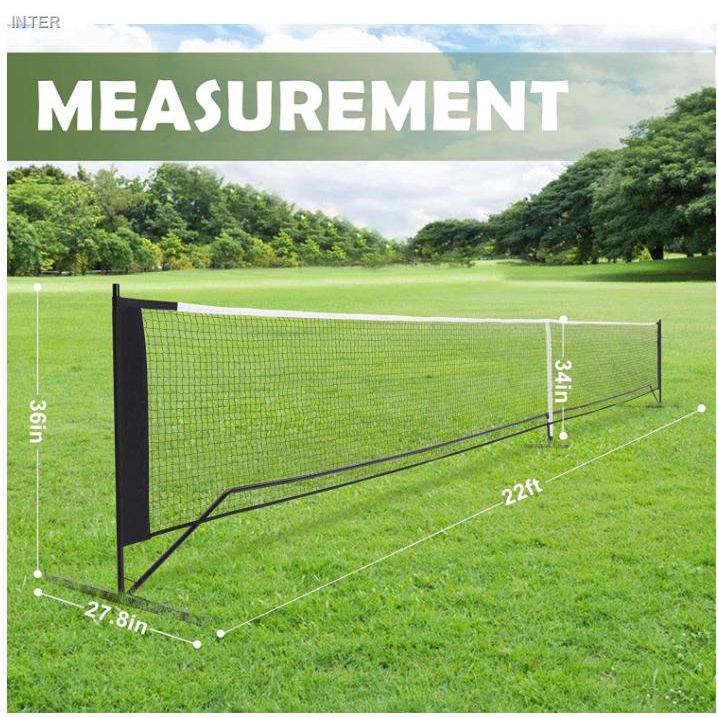 Pickleball Nets Portable Outdoor, 22 Feet Pickleball Net USAPA