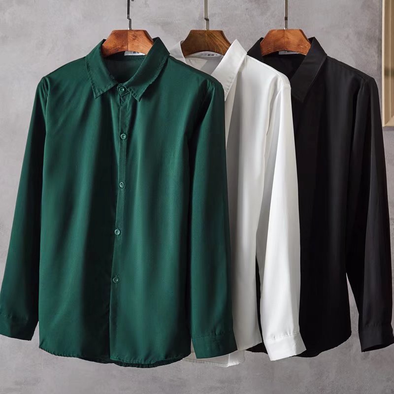 Green long hotsell sleeve polo