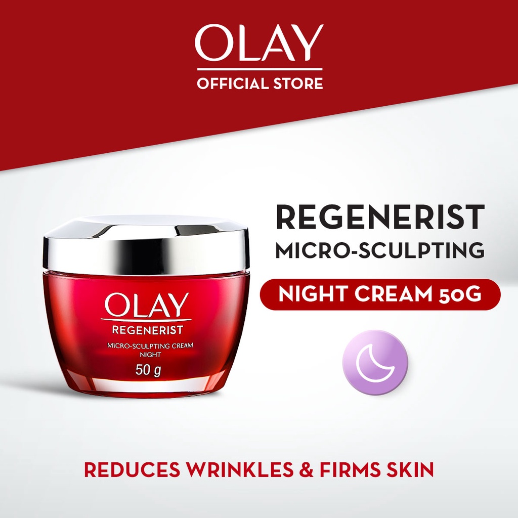 Olay Regenerist Micro Sculpting Night Cream 50 g | Shopee Philippines