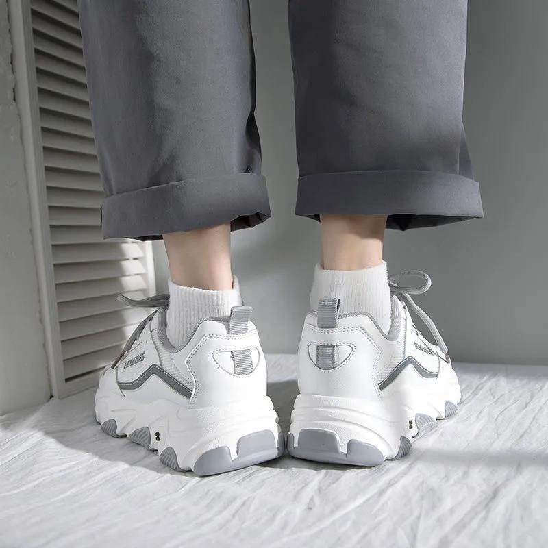 Large Size Women's Shoes Wide Feet Fat Girl 3543 Korean Version