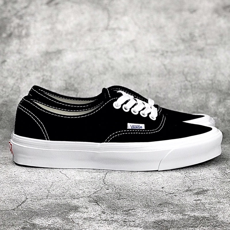 Vans Vault Og Authentic Lx Black True White Shopee Philippines