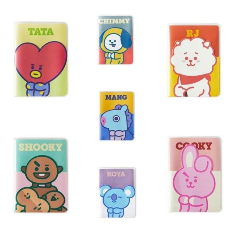 BT21 TATA PASSPORT CASE FROM KOREA Shopee Philippines