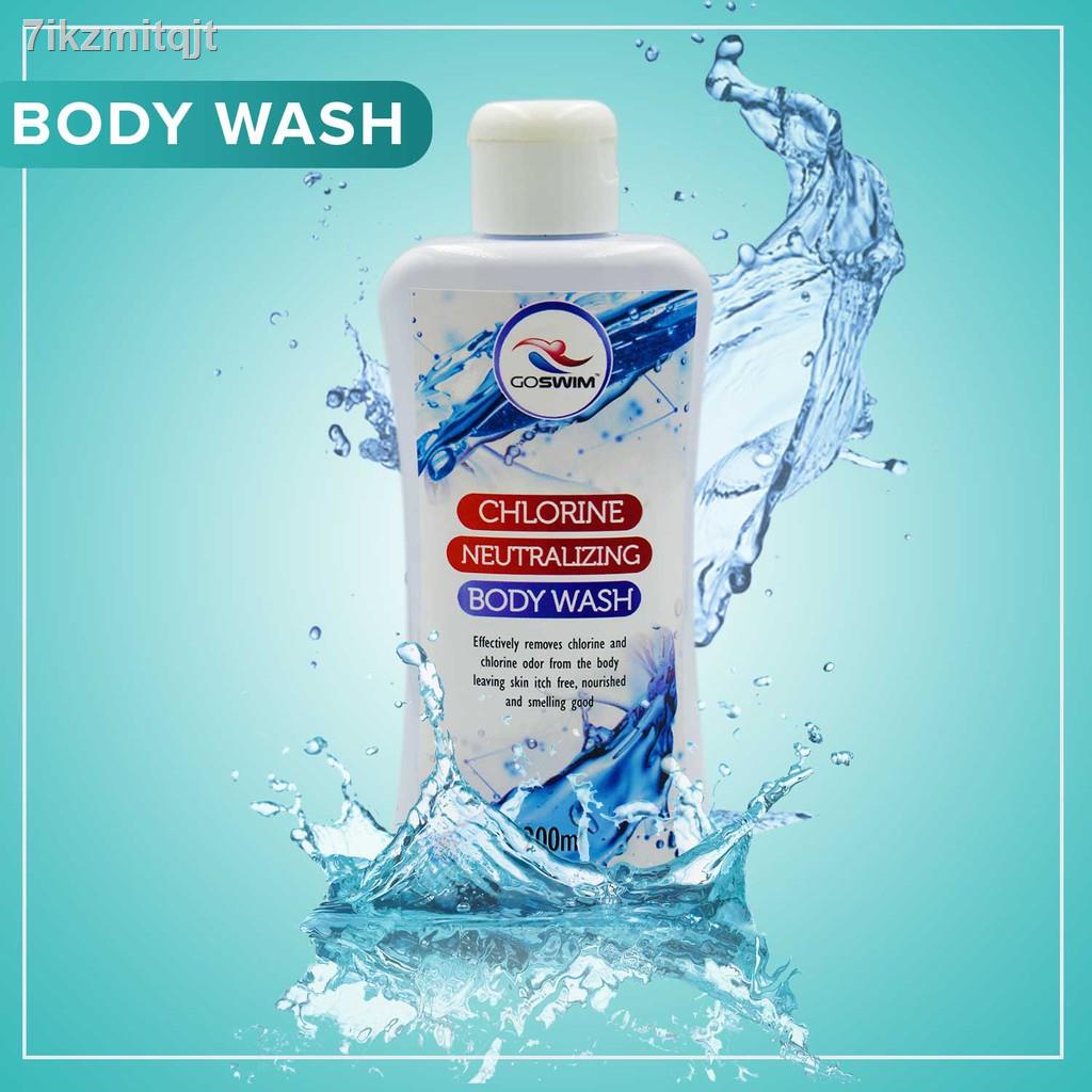 (cod)Anti chlorine GOSWIM Chlorine Neutralizing After Swim Body Wash