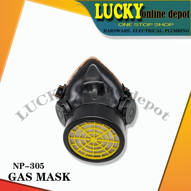 NP-305 ANTI GAS/DUST INDUSTRIAL GAS MASK | Shopee Philippines