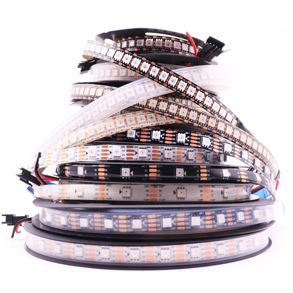 WS2815 (WS2812B WS2813 Updated) LED Light Strip Smart RGB Individually ...