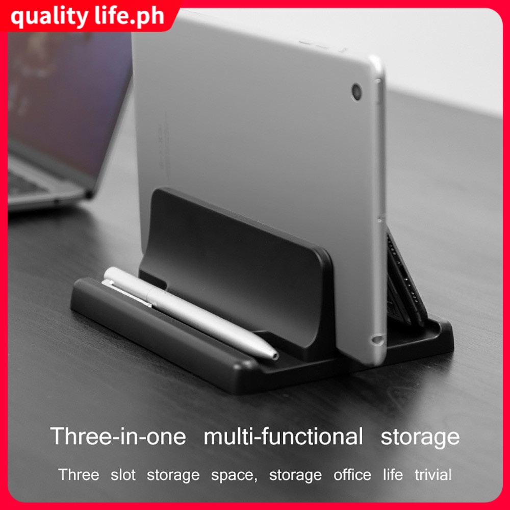 Vertical laptop Stand Thickness Adjustable Desktop NoteBooks Holder
