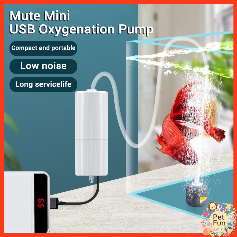 Portable air clearance pump for fish