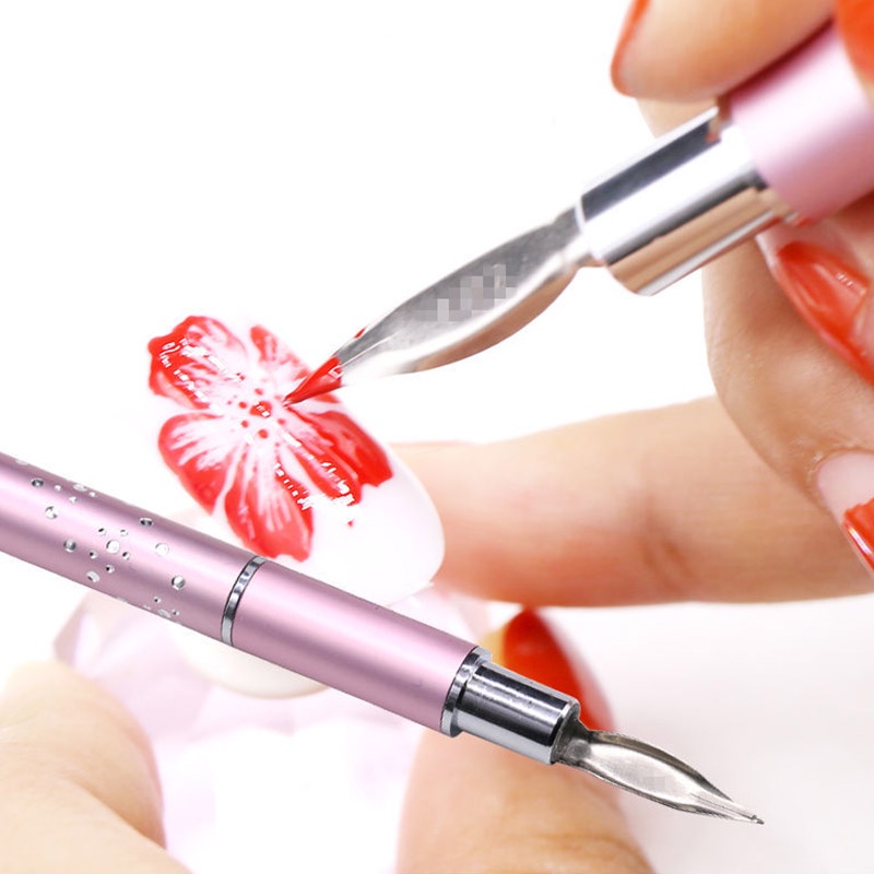 1 Sets 6 Heads Stainless Steel Dotting Pens Rhinestone Picker Pencil ...