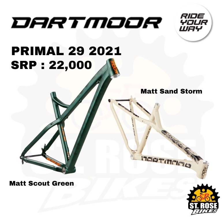 Dartmoor Primal 29 Trail Frame 2021 Shopee Philippines