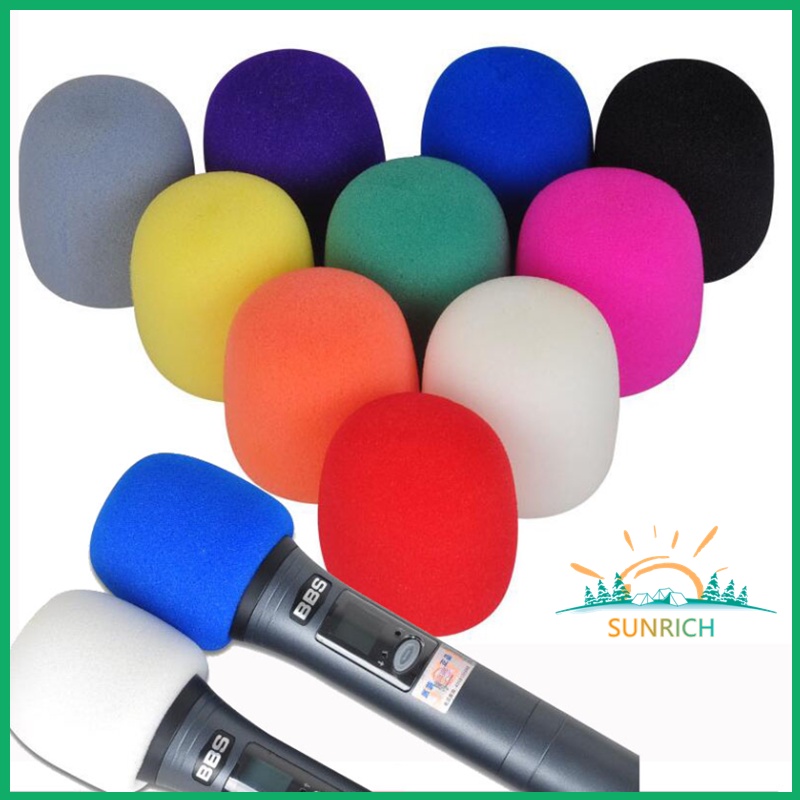 Microphone Windscreen Foam Cover Thick Mic Covers Foam Mic Pop Filter
