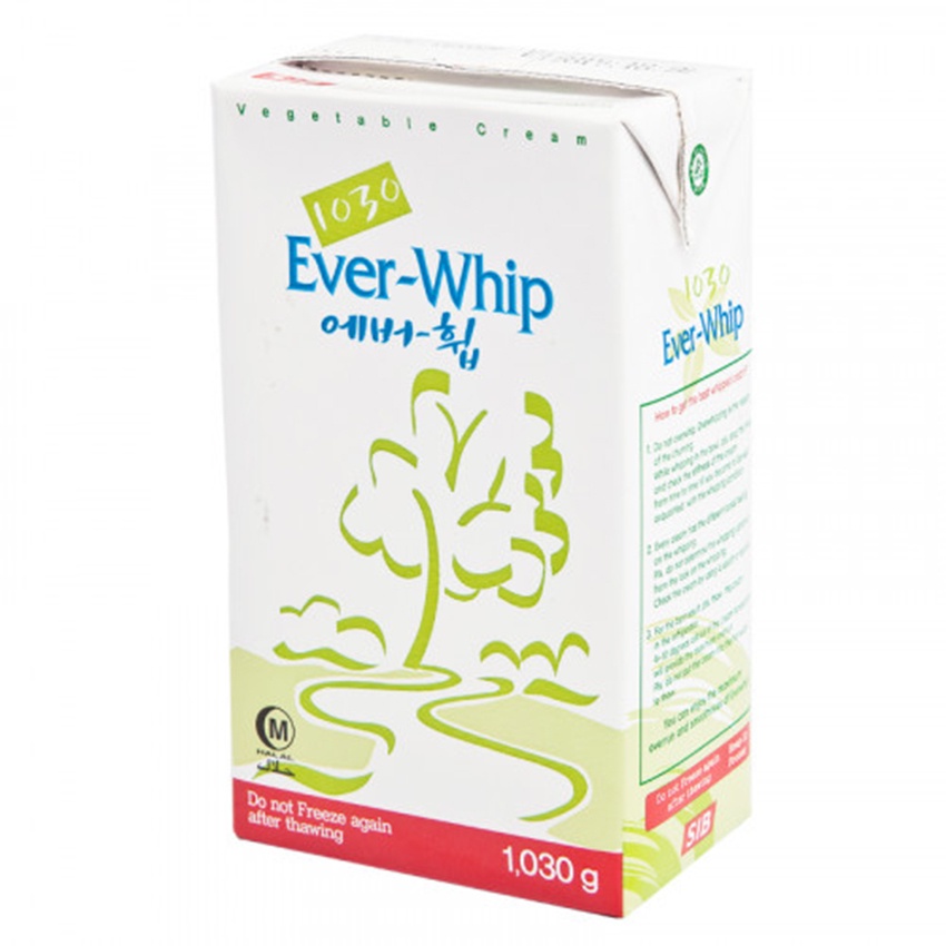 Everwhip Non Dairy Whipping Cream 1030g Shopee Philippines
