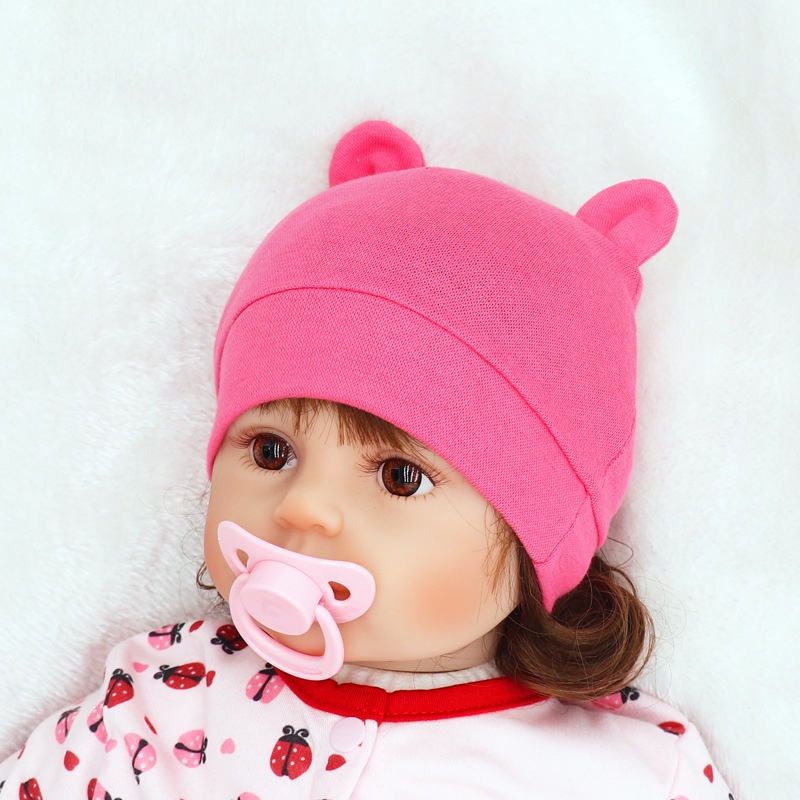 Cute Baby Hat Newborn Beanie Cotton Soft Elastic Baby Cap for Girls Boy  Hats Newborn Photography Props Infant Bonnet Accessories