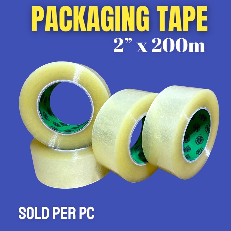 Packaging Tape 2” x 200m Clear Shopee Philippines