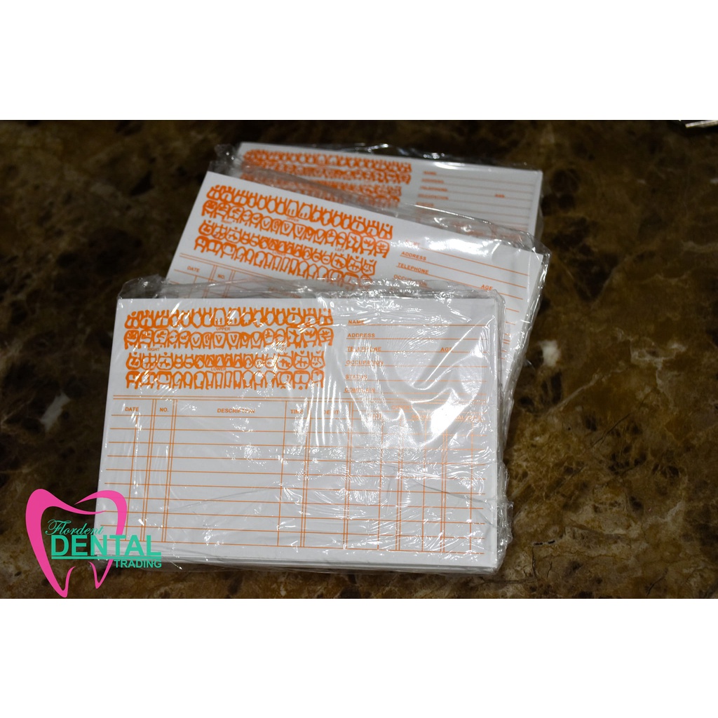 Dental Patient Card (RED and GREEN) | Shopee Philippines