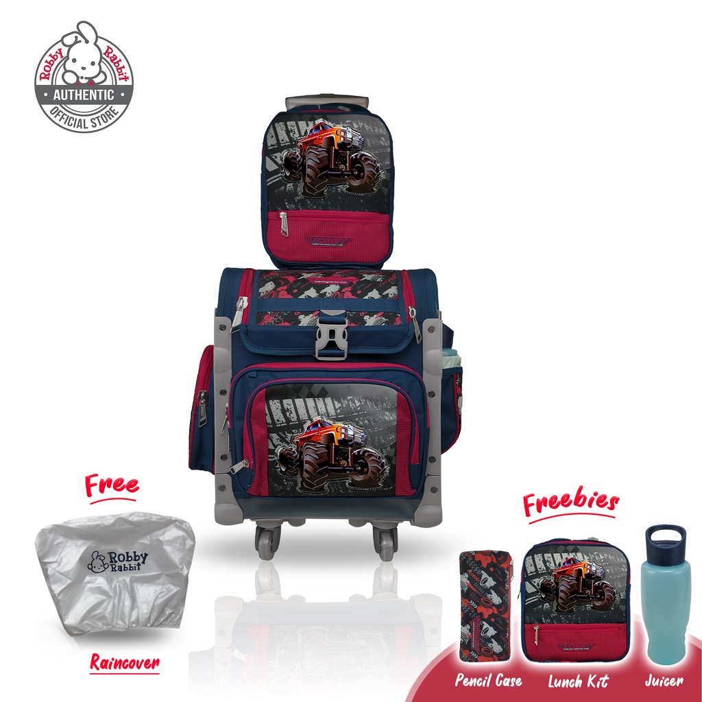 Robby Rabbit Fast Car DUTR Type Trolley | Shopee Philippines