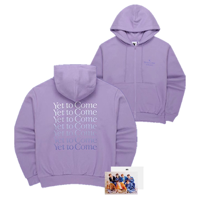 KPOP BANGTAN Yet To Come in BUSAN Concert Same Cotton Zip-up