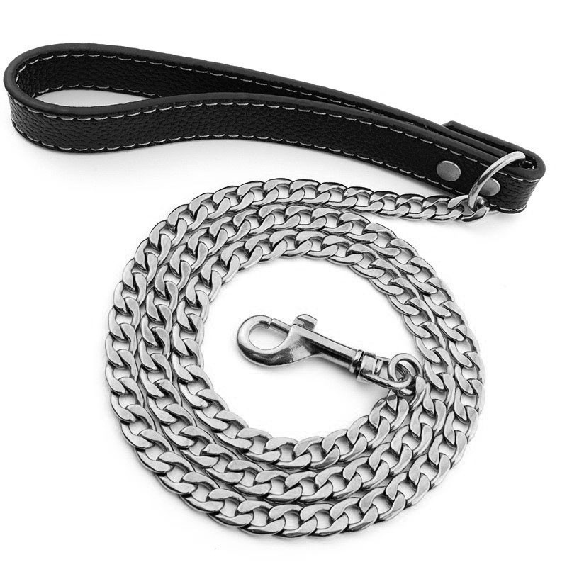 304 Stainless Steel Dog Chain Collar or Leash Super Strong Dog Metal