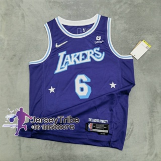 2021-22 Los Angeles Lakers NBA 75th Anniversary White Jersey