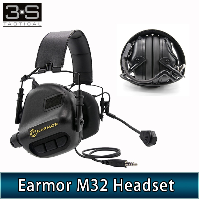 Opsmen Earmor Tactical Airsoft M32 Aviation Headphones Hearing