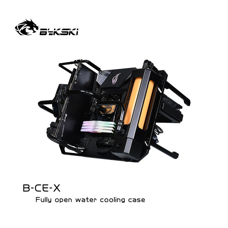 Bykski B-CE-X Open Frame Chassis Distro Plate Water Cooling Computer ...