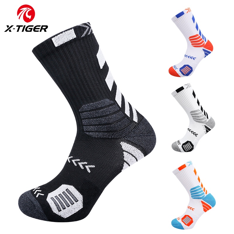 XTIGER Premium Sports Socks Running Basketball Football Cycling Tennis