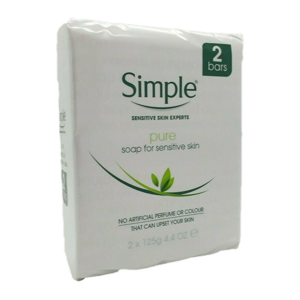 Simple Pure Soap for Sensitive Skin 2 x 125g Shopee Philippines