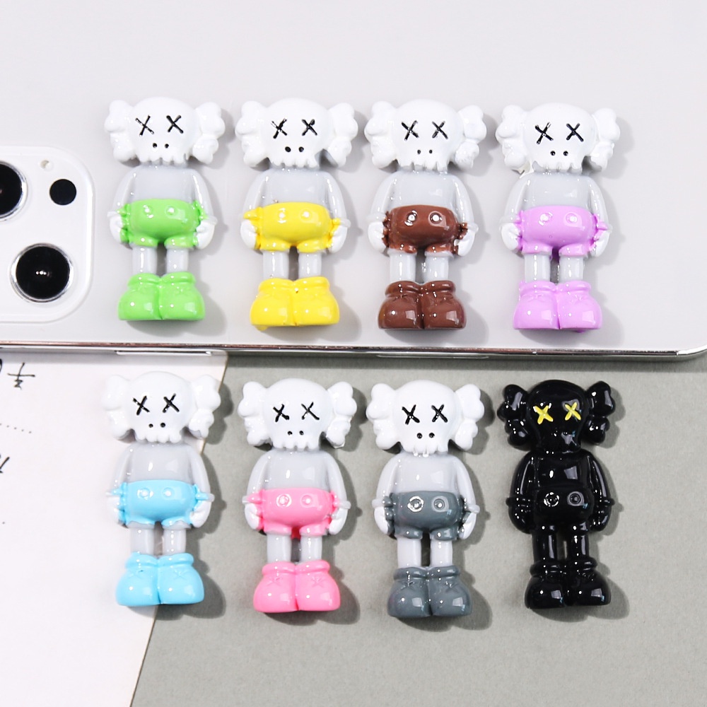 2024-new 1PCS KAWS DIY Sandals Shoes Decorations Buckle Button Fit ...