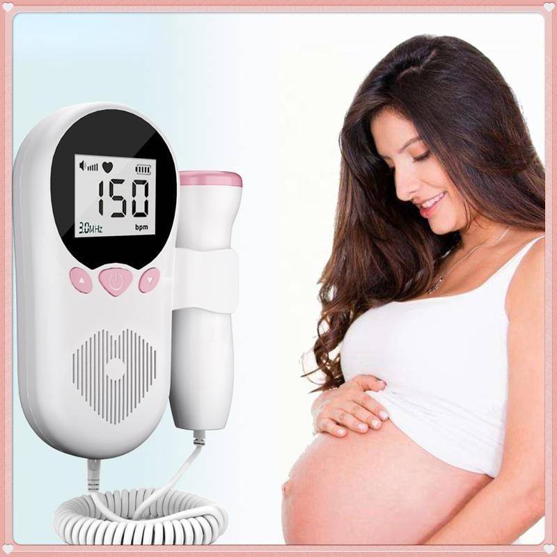 Yunos Fetal Doppler Baby Heart Monitor Device Medical LCD Screen Heart ...