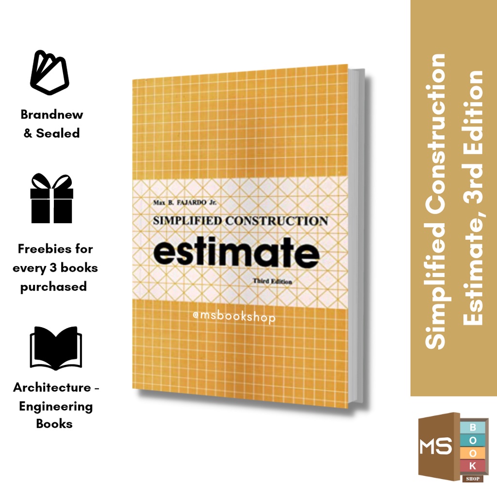 Simplified Construction Estimate by Max Fajardo Shopee Philippines