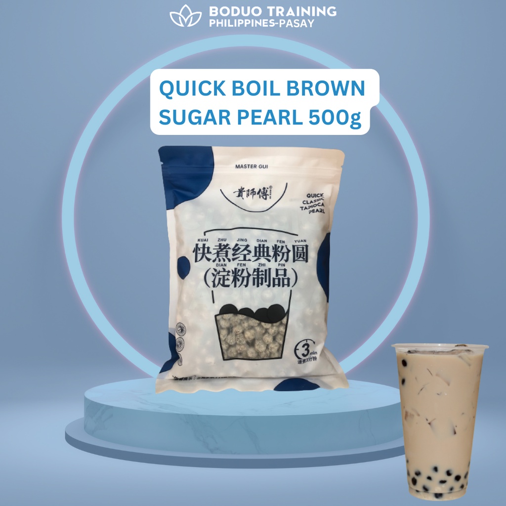 BODUO Fast Boil Brown Sugar Pearl Tapioca 3mins | Shopee Philippines