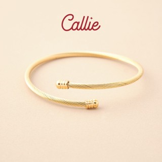 Callie Stainless Steel Hannie Minimalist Bangle Shop.Callie | Shopee
