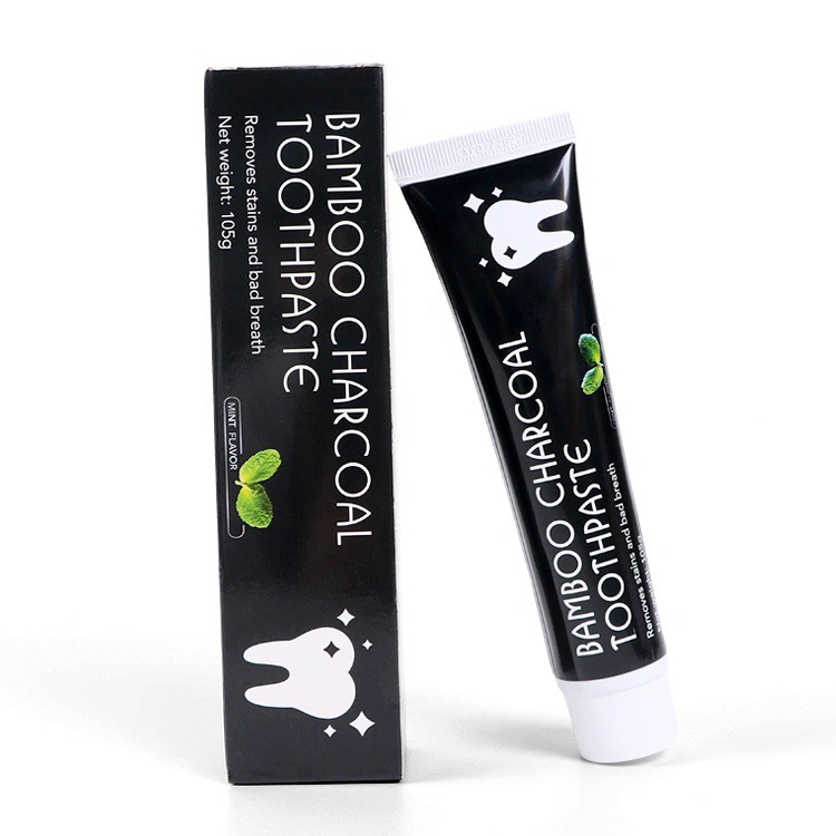 LY.1pcs Bamboo Charcoal Teeth Whitening Black Toothpaste Whitener Tooth ...