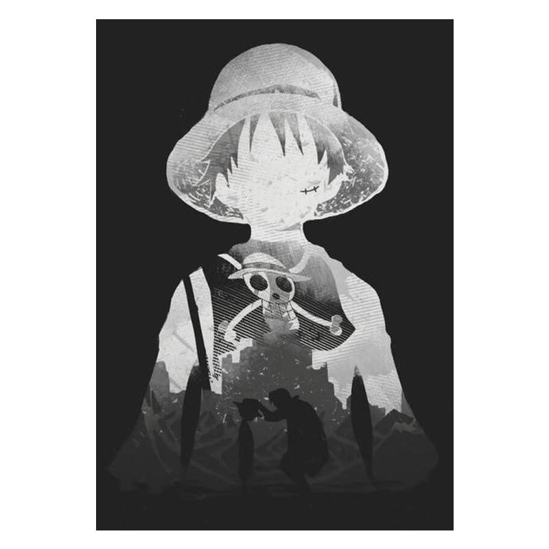 Anime Naruto One Piece Dragon Ball Paint By Number Kit Diy Painting