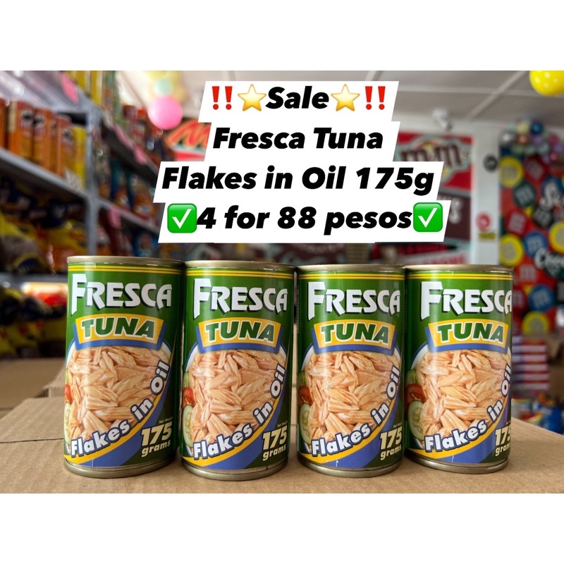 Fresca Tuna Flakes in Oil Shopee Philippines