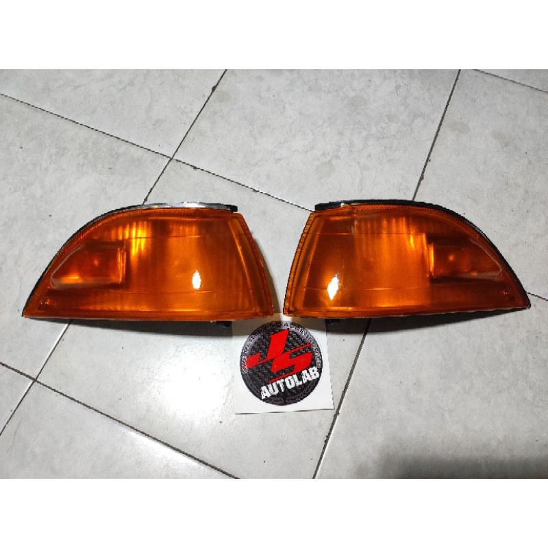 DEPO Amber Corner Light Set – Fits Audi 80 B3 1986-1991 – Pair (Left + Right)