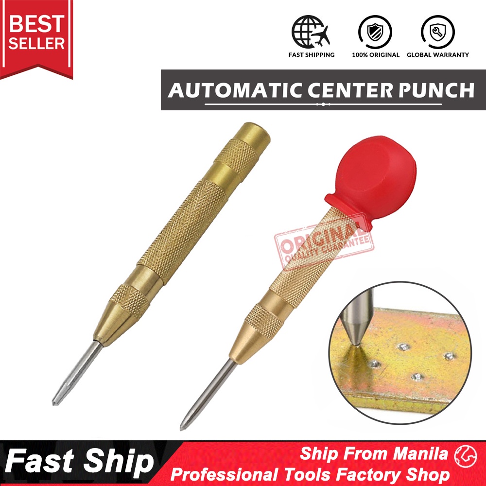 Automatic Centre Punch 5'' Automatic Center Pin Punch Strike Spring